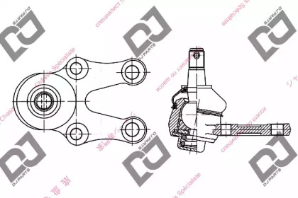 Шарнир DJ PARTS DB1112